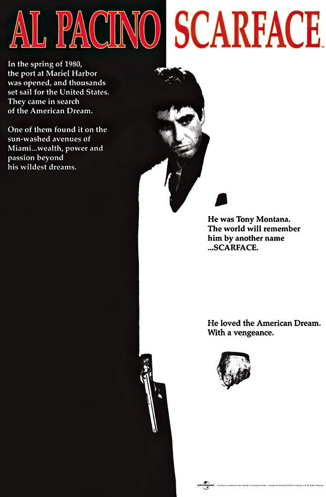 Scarface movie poster